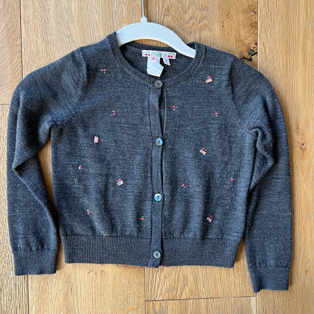 Bonpoint Charcoal Sweater